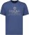 Adamo Sandro Regular fit Slub effect T-shirt Indigo Blue - T-shirts - Stora T-shirts - 2XL-14XL