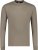 Adamo Floyd Comfort fit Long sleeve T-shirt Khaki - T-shirts - Stora T-shirts - 2XL-14XL