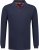 Adamo Peter Comfort fit Long sleeve Polo Navy - Pikétröjor - Stora pikétröjor - 2XL-8XL
