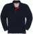 Adamo Peter Comfort fit Long sleeve Polo Navy - Pikétröjor - Stora pikétröjor - 2XL-8XL