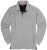 Adamo Peter Comfort fit Long sleeve Polo Grey - Pikétröjor - Stora pikétröjor - 2XL-8XL