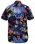 D555 TOBY Multi Colour Hawaiian AO Print Shirt - Skjortor - Stora skjortor - 2XL-8XL