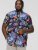 D555 TOBY Multi Colour Hawaiian AO Print Shirt - Skjortor - Stora skjortor - 2XL-8XL