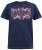 D555 DENNIS Official AC/DC Printed Crew Neck T-Shirt Navy Reno - T-shirts - Stora T-shirts - 2XL-14XL