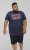 D555 DENNIS Official AC/DC Printed Crew Neck T-Shirt Navy Reno - T-shirts - Stora T-shirts - 2XL-14XL