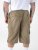 D555 Mason Capri pants with Leg pockets Sand - Shorts - Stora shorts W40-W60