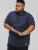 D555 FOXLEY Pique Reno Polo Navy - Pikétröjor - Stora pikétröjor - 2XL-8XL