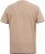 D555 SANDFORD Double Layer On Neck Ribs And Hem Waffle Textured T-Shirt Beige - T-shirts - Stora T-shirts - 2XL-14XL