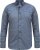 D555 MANGALA Geometric AOP Long Sleeve Shirt With Concealed Button Down Collar Navy - Skjortor - Stora skjortor - 2XL-8XL