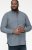 D555 MANGALA Geometric AOP Long Sleeve Shirt With Concealed Button Down Collar Navy - Skjortor - Stora skjortor - 2XL-8XL