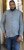 D555 MANGALA Geometric AOP Long Sleeve Shirt With Concealed Button Down Collar Navy - Skjortor - Stora skjortor - 2XL-8XL
