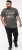 D555 JAIDEN Legends Guitar Printed Crew Neck T-Shirt Khaki - T-shirts - Stora T-shirts - 2XL-14XL