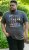 D555 JAIDEN Legends Guitar Printed Crew Neck T-Shirt Khaki - T-shirts - Stora T-shirts - 2XL-14XL