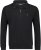 Adamo Athen Sweatshirt Half Zipper Black - Tröjor & Hoodies - Stora hoodies & tröjor - 2XL-14XL
