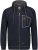 Adamo Michael Hoodie with Zipper Navy - Tröjor & hoodies - Stora hoodies & tröjor - 2XL-14XL