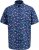 D555 Hartlepool Short Sleeve Vintage Car AOP Stretch Shirt Blue - Skjortor - Stora skjortor - 2XL-8XL