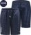 D555 Woking Dry Wear Fully Elasticated Polyester Shorts Navy - Träningskläder & friluft - Träningskläder till herr i stora storlekar