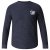 D555 Plato Long Sleeve T-shirt Charcoal - T-shirts - Stora T-shirts - 2XL-14XL