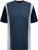 D555 Neath Cut And Sew Crew Neck T-Shirt Denim - T-shirts - Stora T-shirts - 2XL-14XL