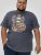 D555 Stockport Multi Coloured Guitar Printed T-Shirt Denim - T-shirts - Stora T-shirts - 2XL-14XL