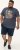 D555 Stockport Multi Coloured Guitar Printed T-Shirt Denim - T-shirts - Stora T-shirts - 2XL-14XL