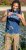 D555 Havant San Diego Printed Sleeveless T-Shirt French Navy - T-shirts - Stora T-shirts - 2XL-14XL