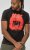 D555 Uxbridge Official AC/DC Band Printed Crew Neck T-Shirt Washed Black TALL SIZES - T-shirts - Stora T-shirts - 2XL-14XL