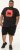D555 Uxbridge Official ACDC Band Printed Crew Neck T-Shirt Washed Black - T-shirts - Stora T-shirts - 2XL-14XL