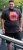 D555 Uxbridge Official AC/DC Band Printed Crew Neck T-Shirt Washed Black TALL SIZES - T-shirts - Stora T-shirts - 2XL-14XL