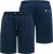 D555 Spalding Elasticated Waist Interlock Shorts Navy - Mjukisbyxor och -shorts - Mjukisbyxor & Mjukisshorts 2XL-12XL