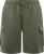 D555 Wigan 1 Elasticated Waist Fleece Cargo Shorts Khaki - Mjukisbyxor och -shorts - Mjukisbyxor & Mjukisshorts 2XL-12XL