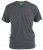 D555 Signature V-ringad T-shirt Charcoal - T-shirts - Stora T-shirts - 2XL-14XL