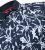 D555 Halifax AOP Hawaiian Print Short Sleeve Polo Blue - T-shirts - Stora T-shirts - 2XL-14XL