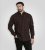 D555 Horsham Long Sleeve Shirt with Chest Pocket Burgundy/Black Check - Skjortor - Stora skjortor - 2XL-8XL