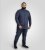 D555 Middlesbrough Long Sleeve AOP Micro Blue Shirt Navy - Skjortor - Stora skjortor - 2XL-8XL