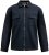 D555 Cleveley Long Sleeve Heavy Shacket Overshirt Navy - Skjortor - Stora skjortor - 2XL-8XL