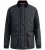 D555 Harborough Quilted Jacket with Corduroy Collar Black - Jackor - Stora jackor - 2XL-12XL