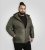 D555 Northfield Hybrid softshelljacka med huva khaki - Jackor - Stora jackor - 2XL-12XL