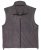 Adamo Montreal Fleece Vest Grey - Träningskläder & friluft - Träningskläder till herr i stora storlekar