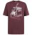 D555 Barnsley Guitar and Amp Crew Neck T-Shirt Burgundy - T-shirts - Stora T-shirts - 2XL-14XL
