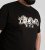 D555 Ginza Tokyo with Dragon Crew Neck T-shirt Black - T-shirts - Stora T-shirts - 2XL-14XL