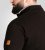 D555 Russel Fleece Sweatshirt with Chest Embroidery Black - Tröjor & hoodies - Stora hoodies & tröjor - 2XL-14XL