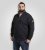 D555 Russel Zip Through Fleece Sweatshirt with Chest Embroidery Navy - Tröjor & Hoodies - Stora hoodies & tröjor - 2XL-14XL