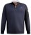 D555 Russel Zip Through Fleece Sweatshirt with Chest Embroidery Navy - Tröjor & Hoodies - Stora hoodies & tröjor - 2XL-14XL