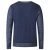 D555 Bryson Crewneck Sweater with Pocket Navy - Tröjor & Hoodies - Stora hoodies - 2XL-8XL