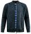 D555 Dereham 1 Stickad Cardigan med Dragkedja och Foder Marinblå - Tröjor & hoodies - Stora hoodies & tröjor - 2XL-14XL