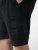 D555 Thomas Stretch Shorts med Elastisk Midja Svart - Shorts - Stora shorts W40-W60