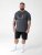 D555 Craig Gorilla Biker T-shirt med tryck Mörkgrå - T-shirts - Stora T-shirts - 2XL-14XL