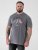 D555 Jasper Official Gas Monkey T-shirt med tryck Grå - T-shirts - Stora T-shirts - 2XL-14XL