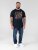 D555 Otto Official Pink Floyd 50th Anniversary T-shirt med tryck Marinblå - T-shirts - Stora T-shirts - 2XL-14XL